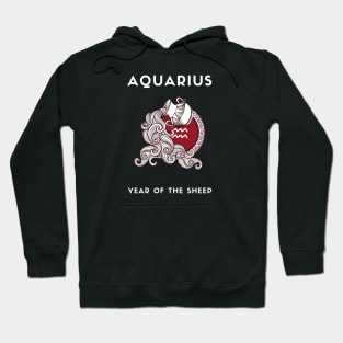 AQUARIUS / Year of the SHEEP Hoodie